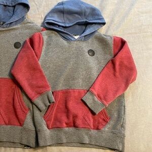 Volcom boys small colorblock hoodie